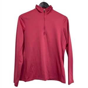 REI Women’s 1/4 Zip Long Sleeve Base Layer Capilene Shirt - Size XL